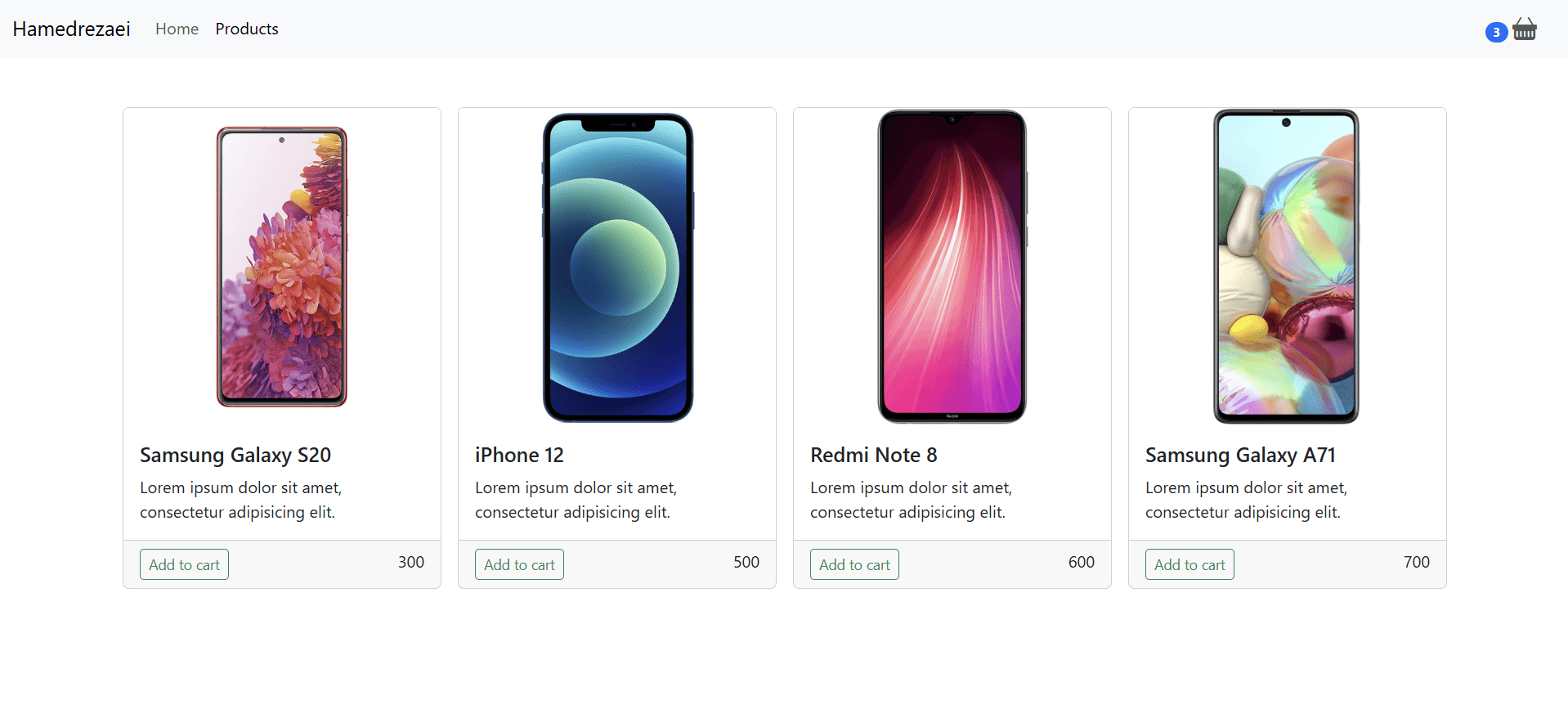 react shopping cart1